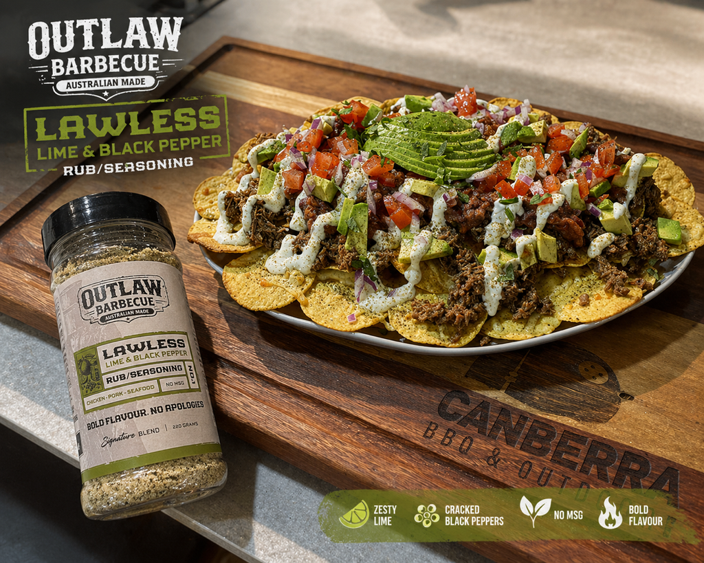 Lawless Lime & Black Pepper Rub & Seasoning – 220g